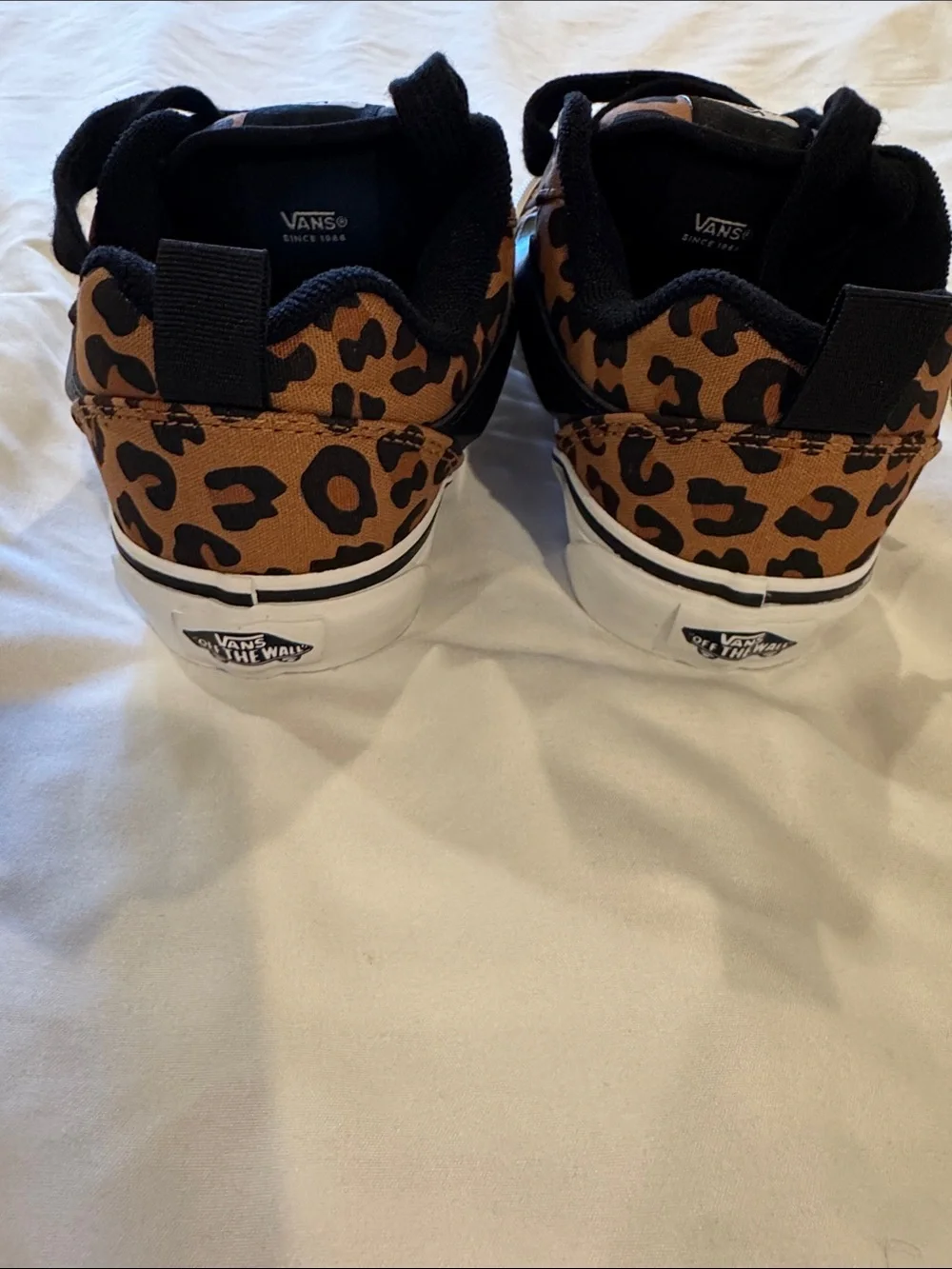Vans Knu Skool Leopard Sneakers New with Box